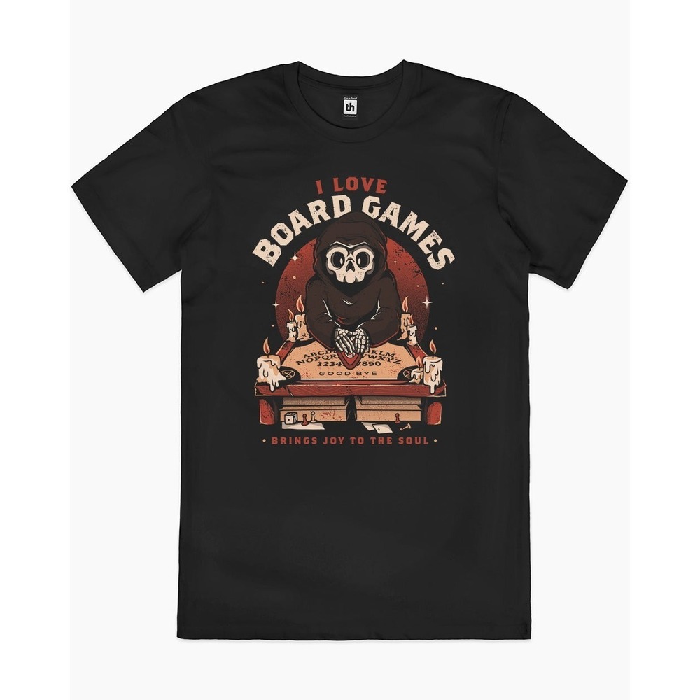 I Love Board Games T-Shirt - Picture 1 of 4